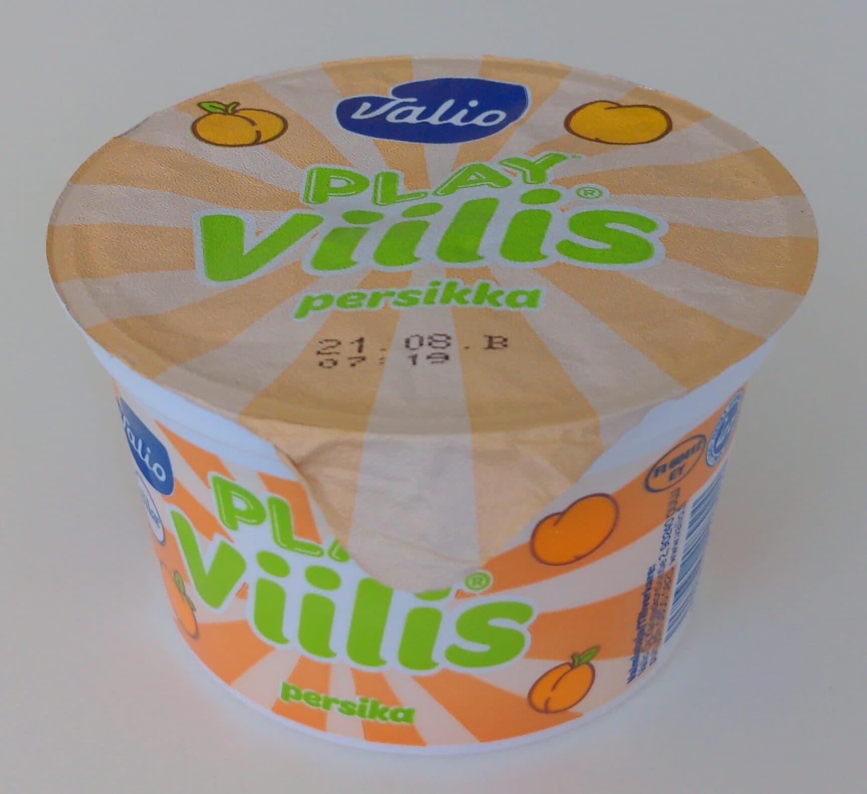 Valio Play Viilis Persikka packshot