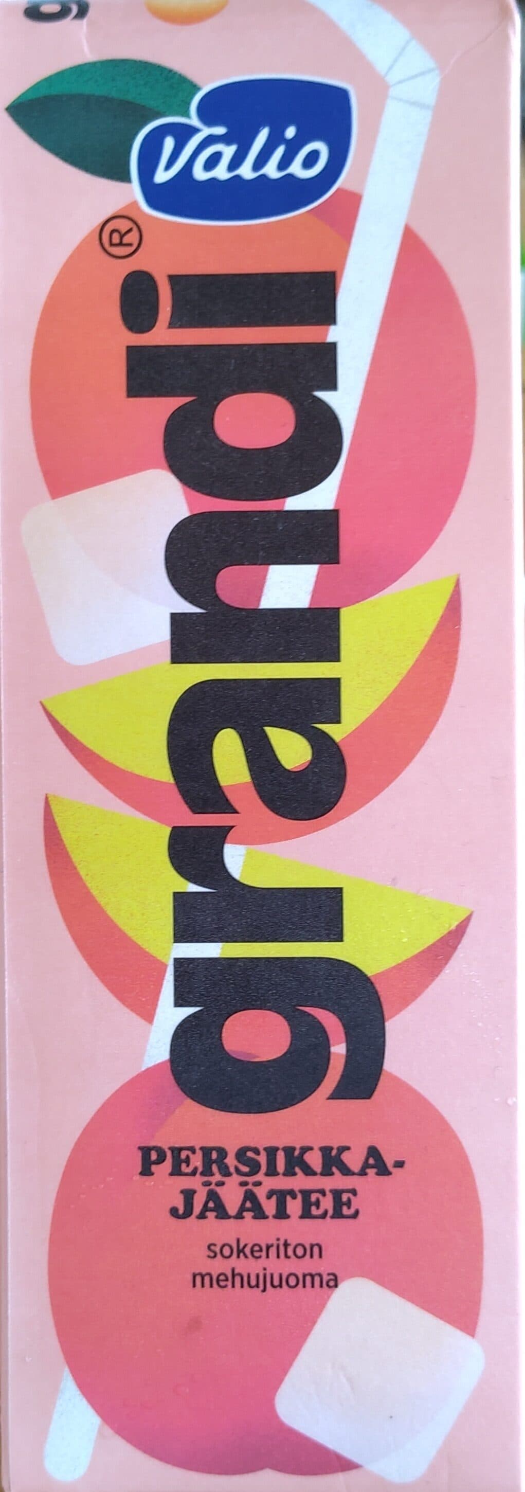 Valio Grandis Persikka packshot