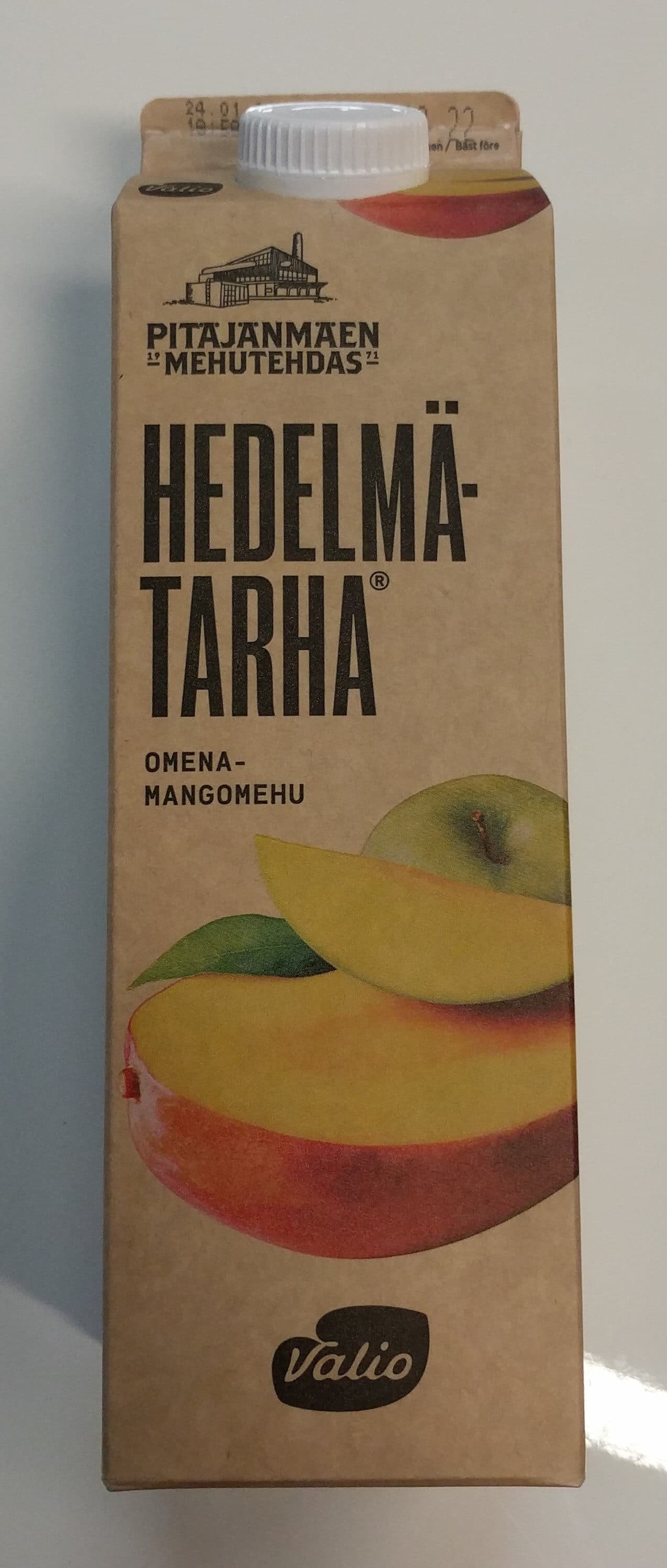 Valio Hedelmätarha omena-mangomehu packshot