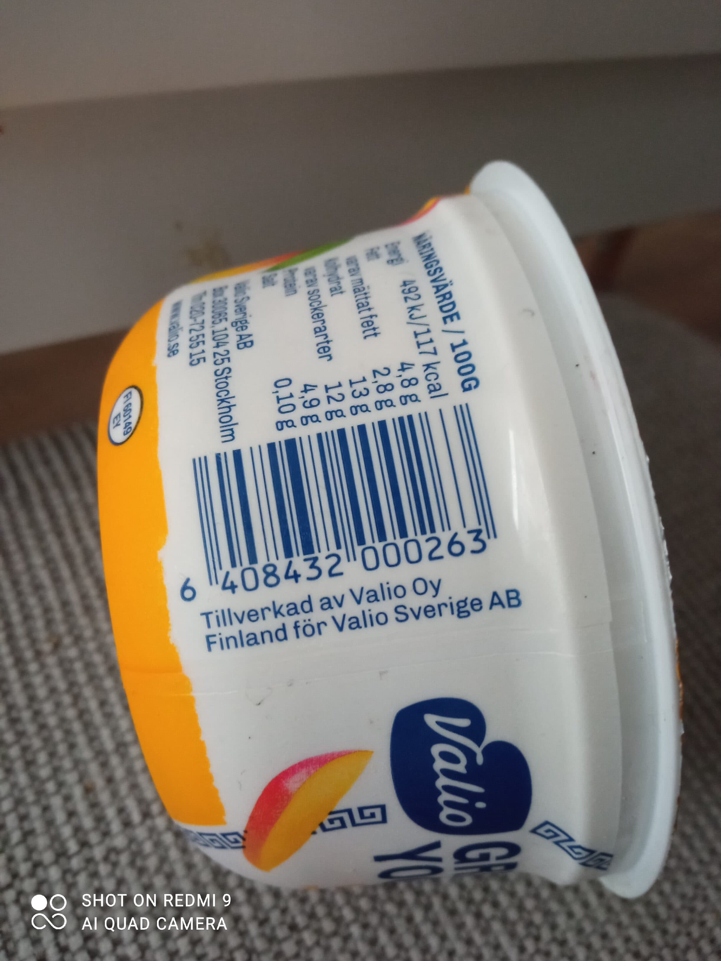 Valio 6408432000263 packshot