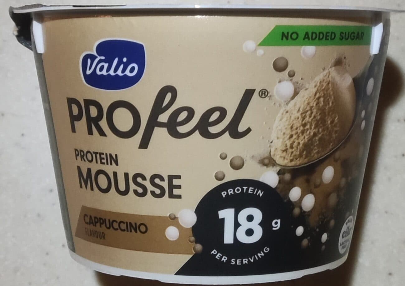 Valio PROfeel Protein Mousse Cappuccino Flavour packshot