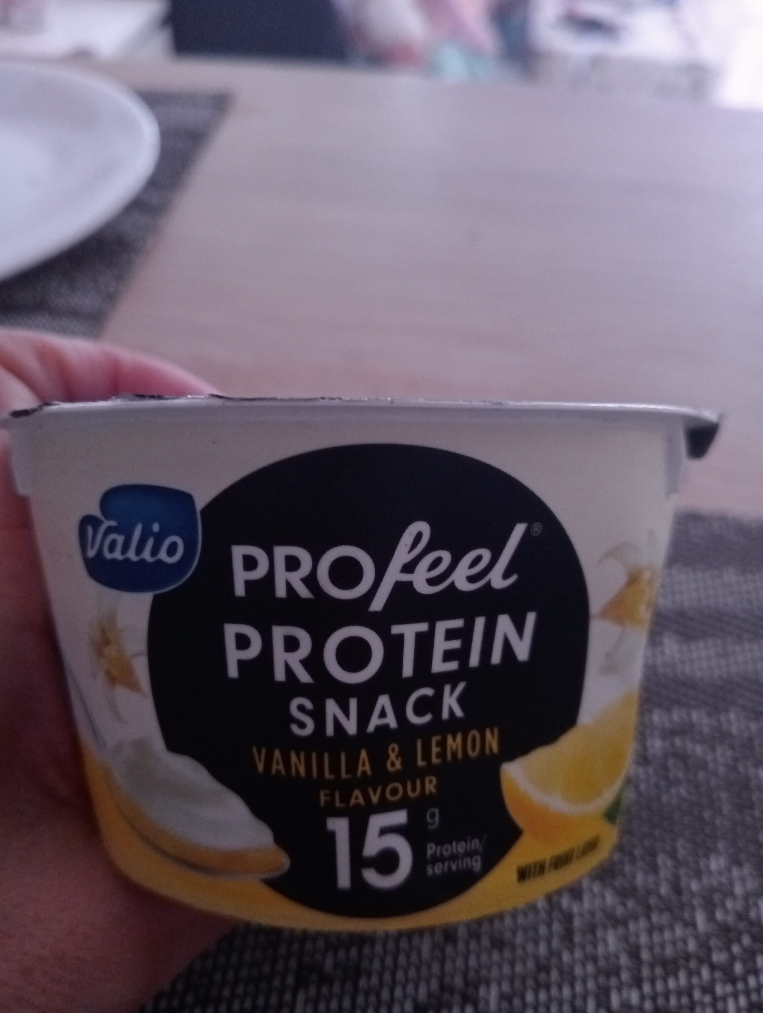 Valio Profeel Vanilla & Lemon packshot