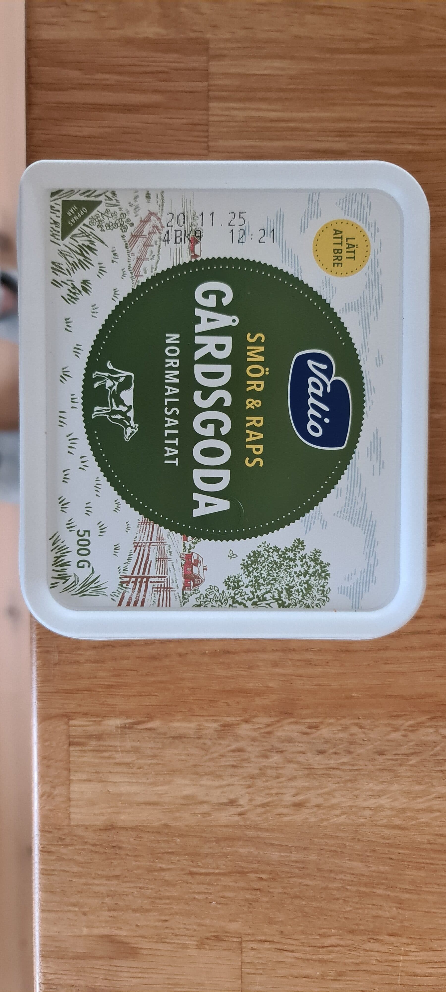 Valio Smör Och Raps Gårdsgoda packshot