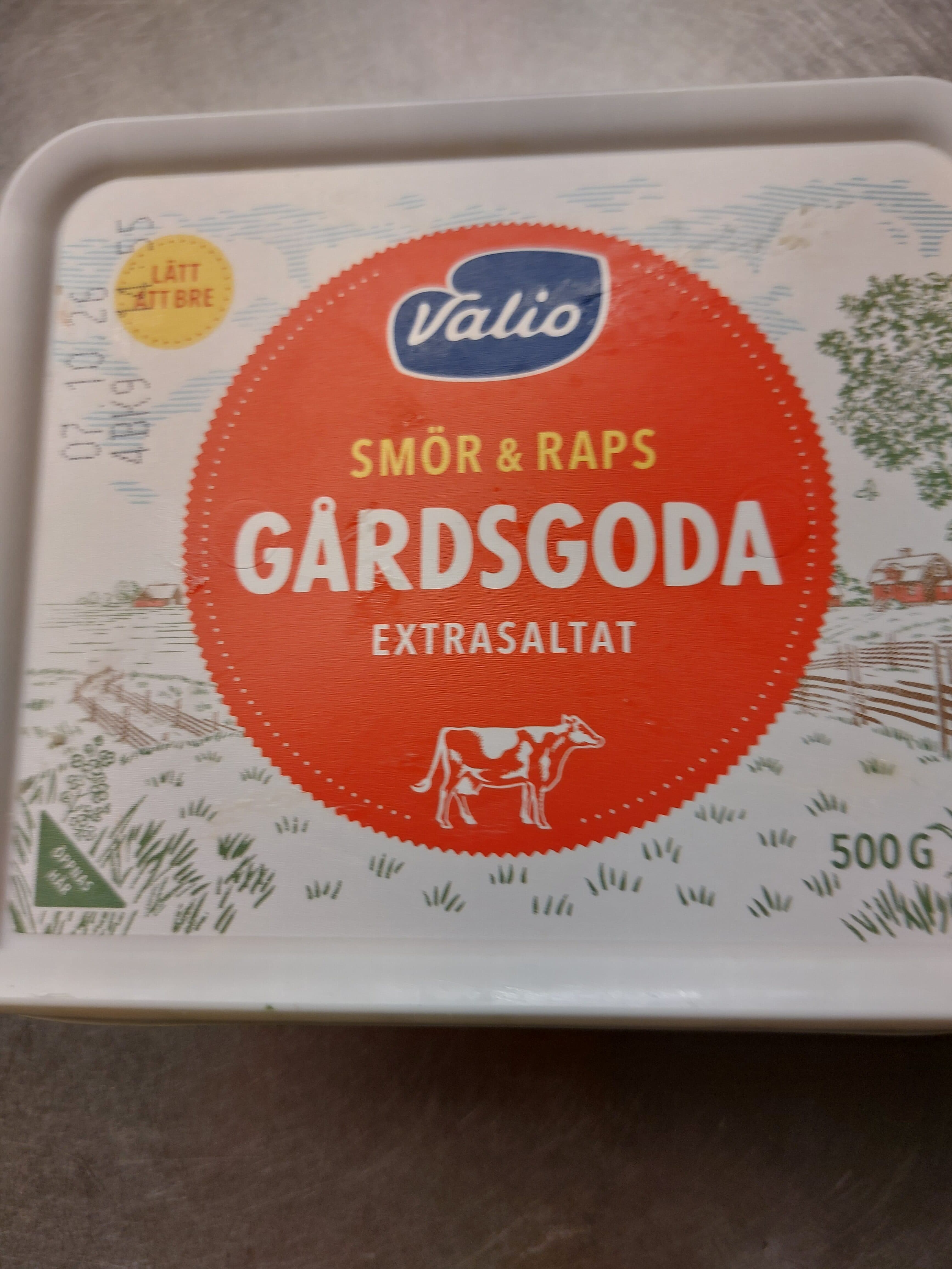 Valio Gårdsgods Smör & Raps packshot