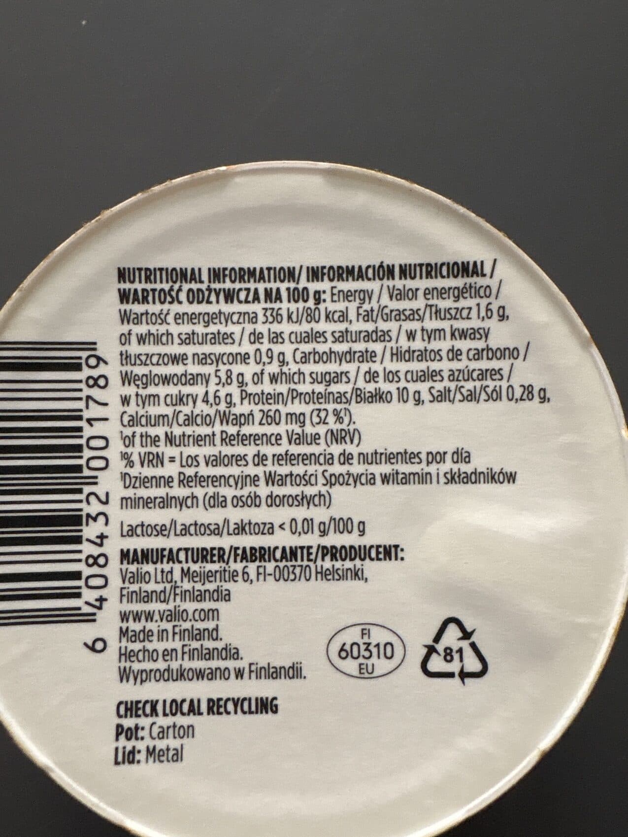 Valio Profeel Protein Mousse Chocolate Orange packshot
