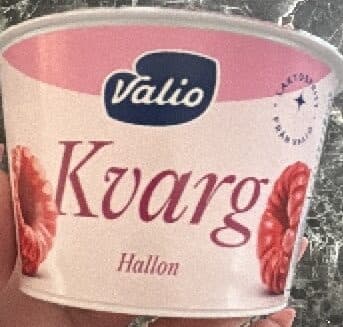 Valio Kvarg Hallon packshot