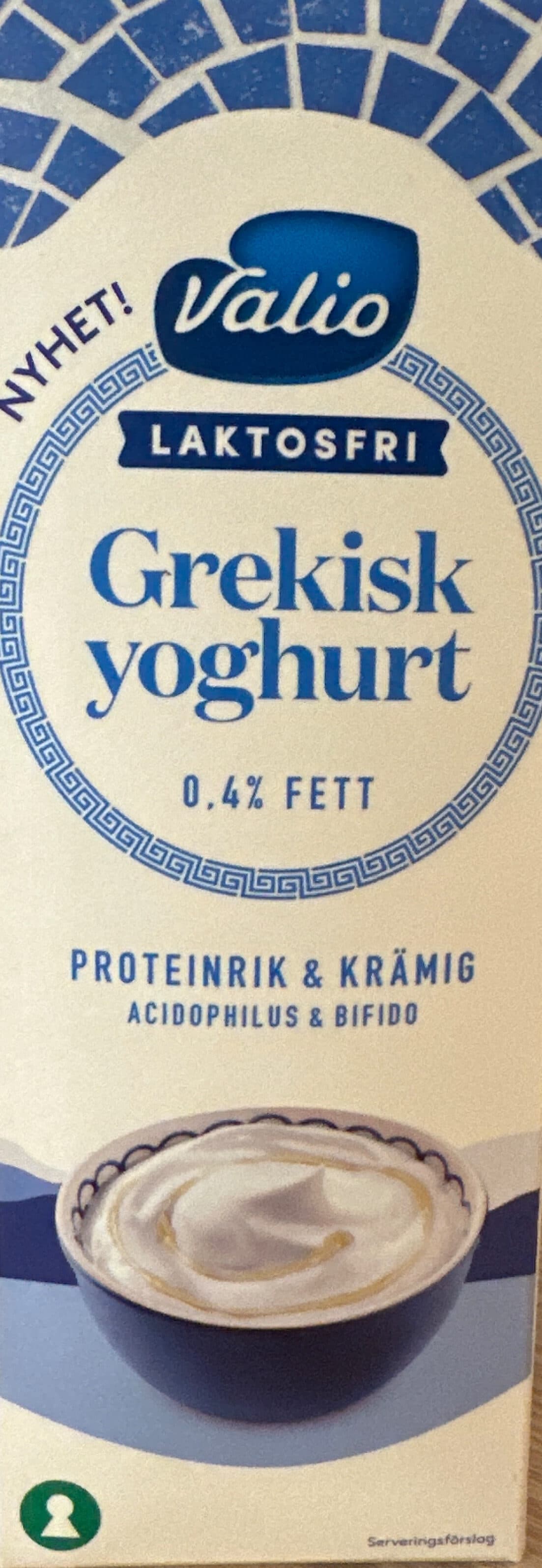 Valio Grekisk yoghurt packshot