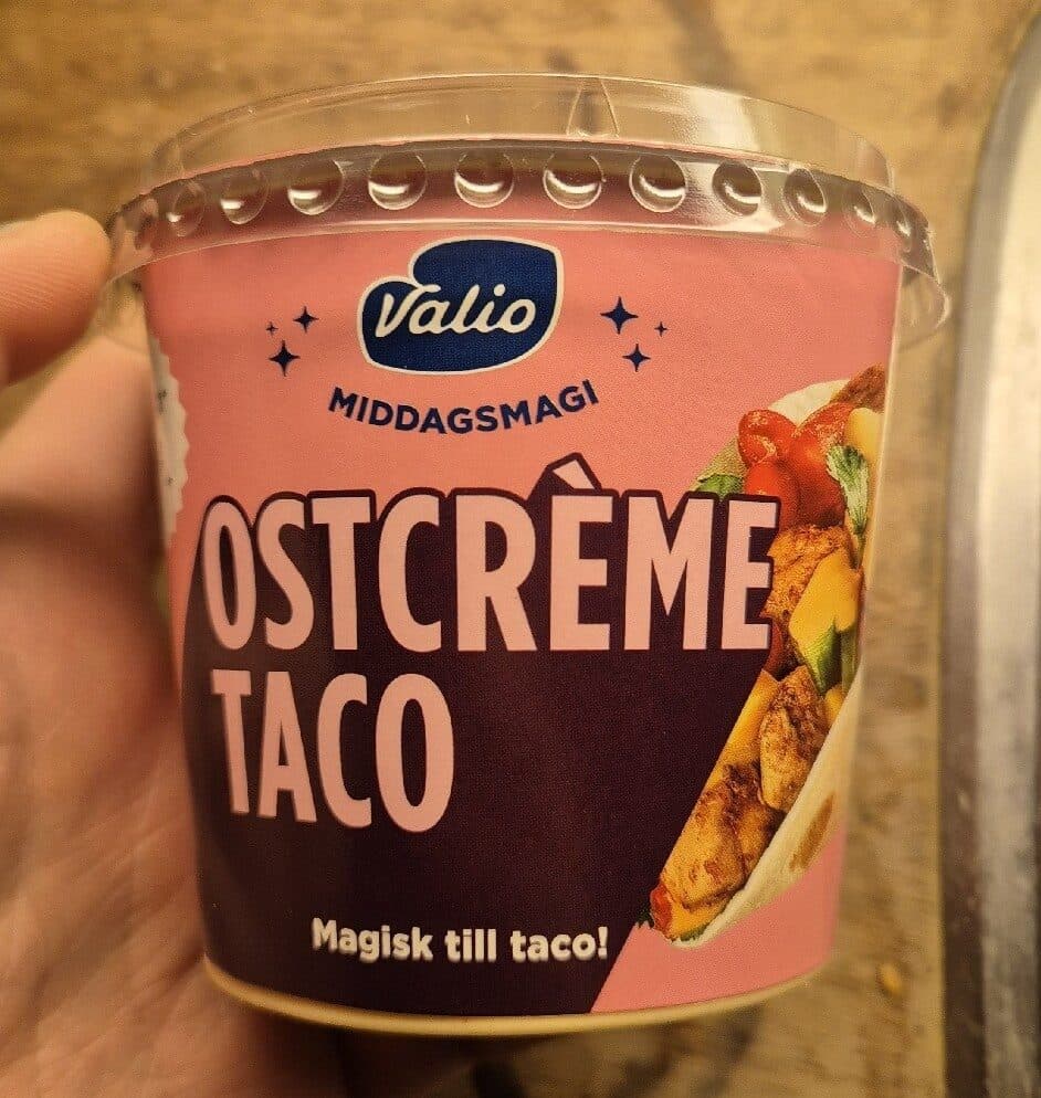 Valio Ostcreme Taco packshot