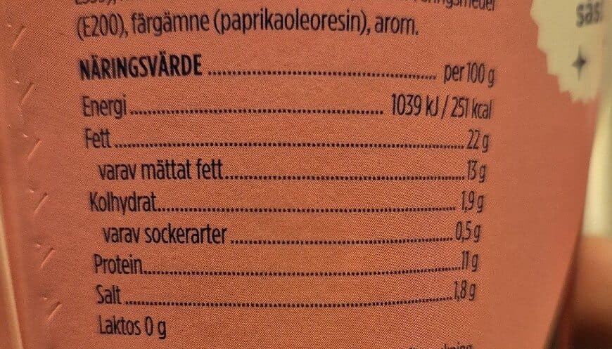 Valio Ostcreme Taco packshot