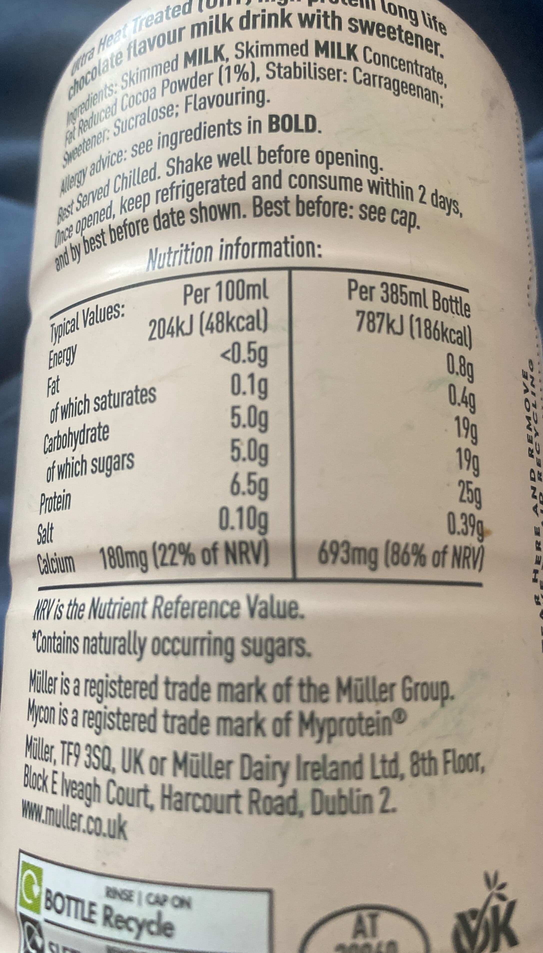 Valio PROfeel Vanilla Fudge packshot