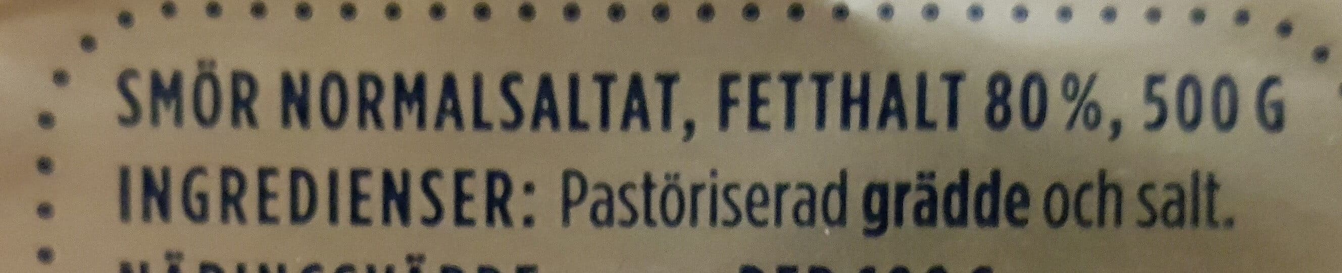 Valio Smör normalsaltat packshot