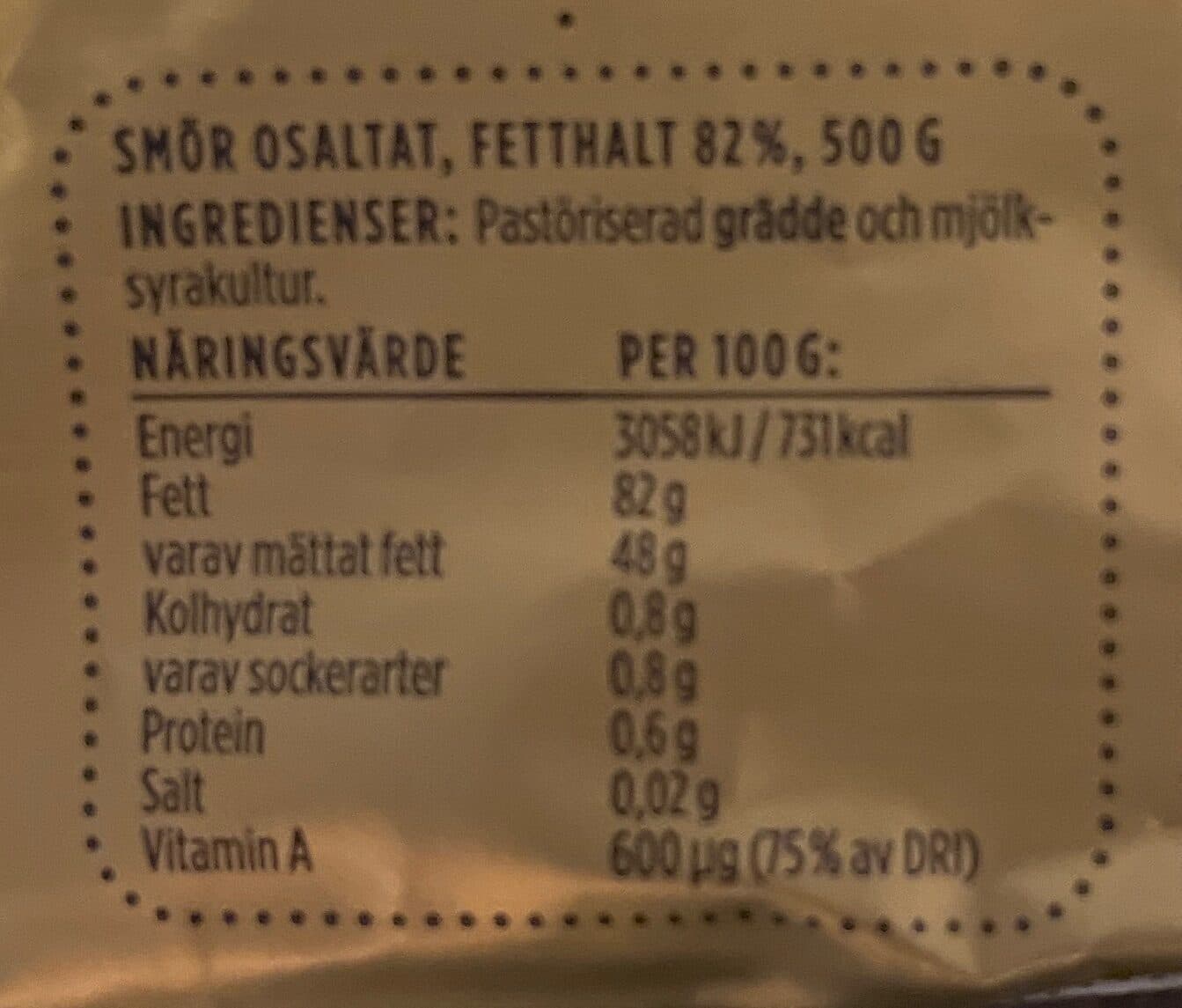 Valio Smör packshot