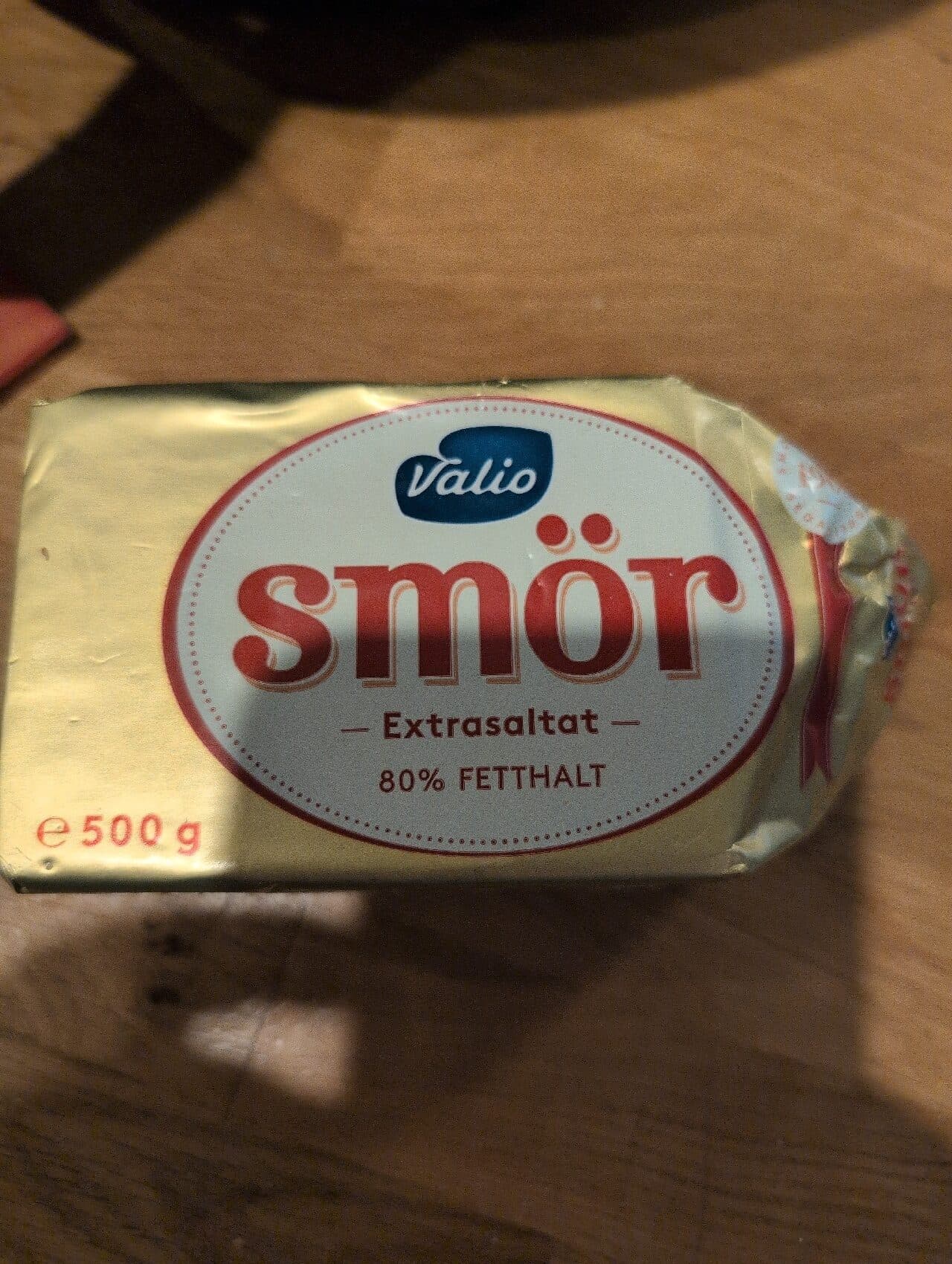 Valio Smör Extrasaltat packshot