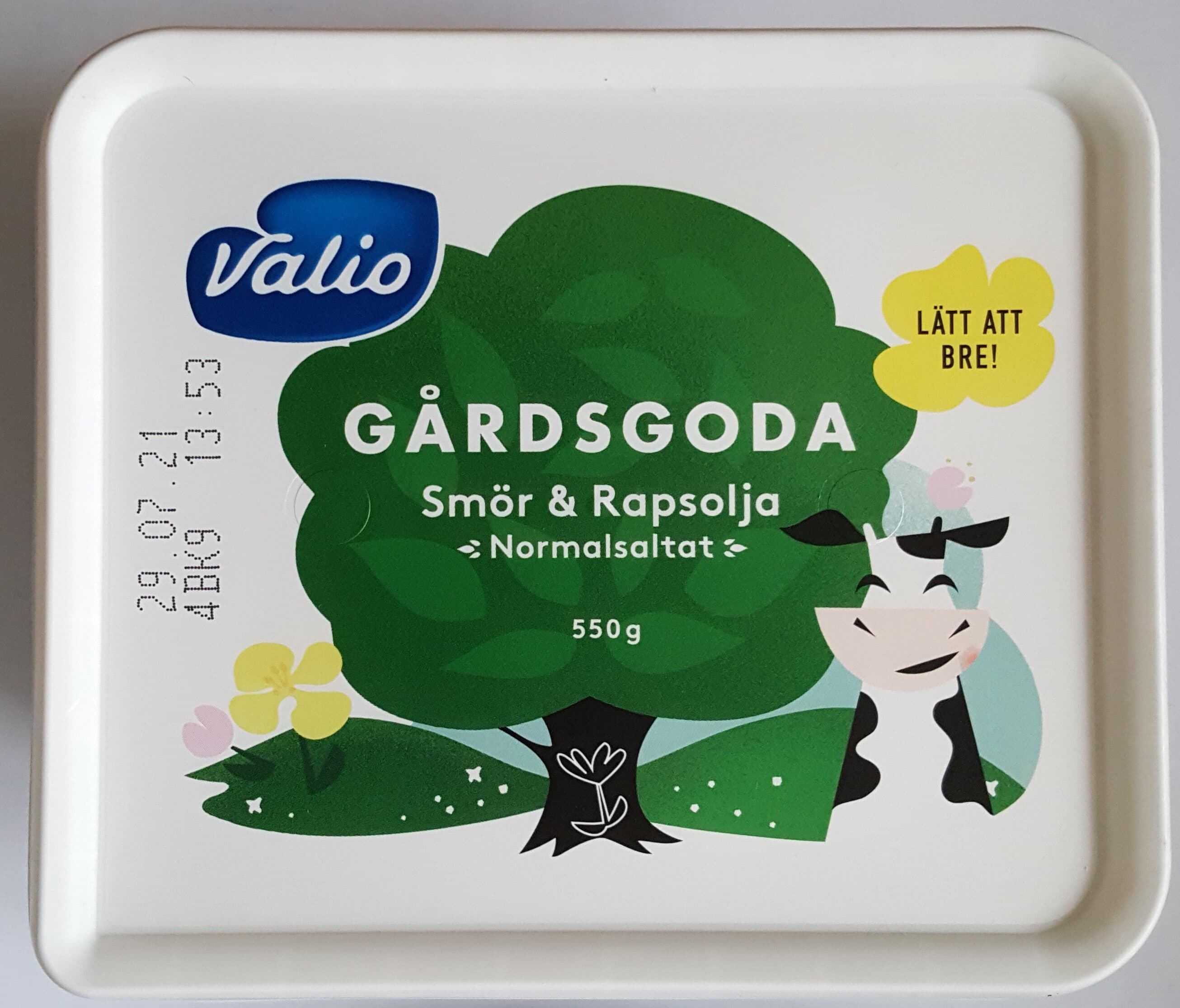 Valio Gårdsgoda - Smör & Rapsolja - Normalsaltat packshot