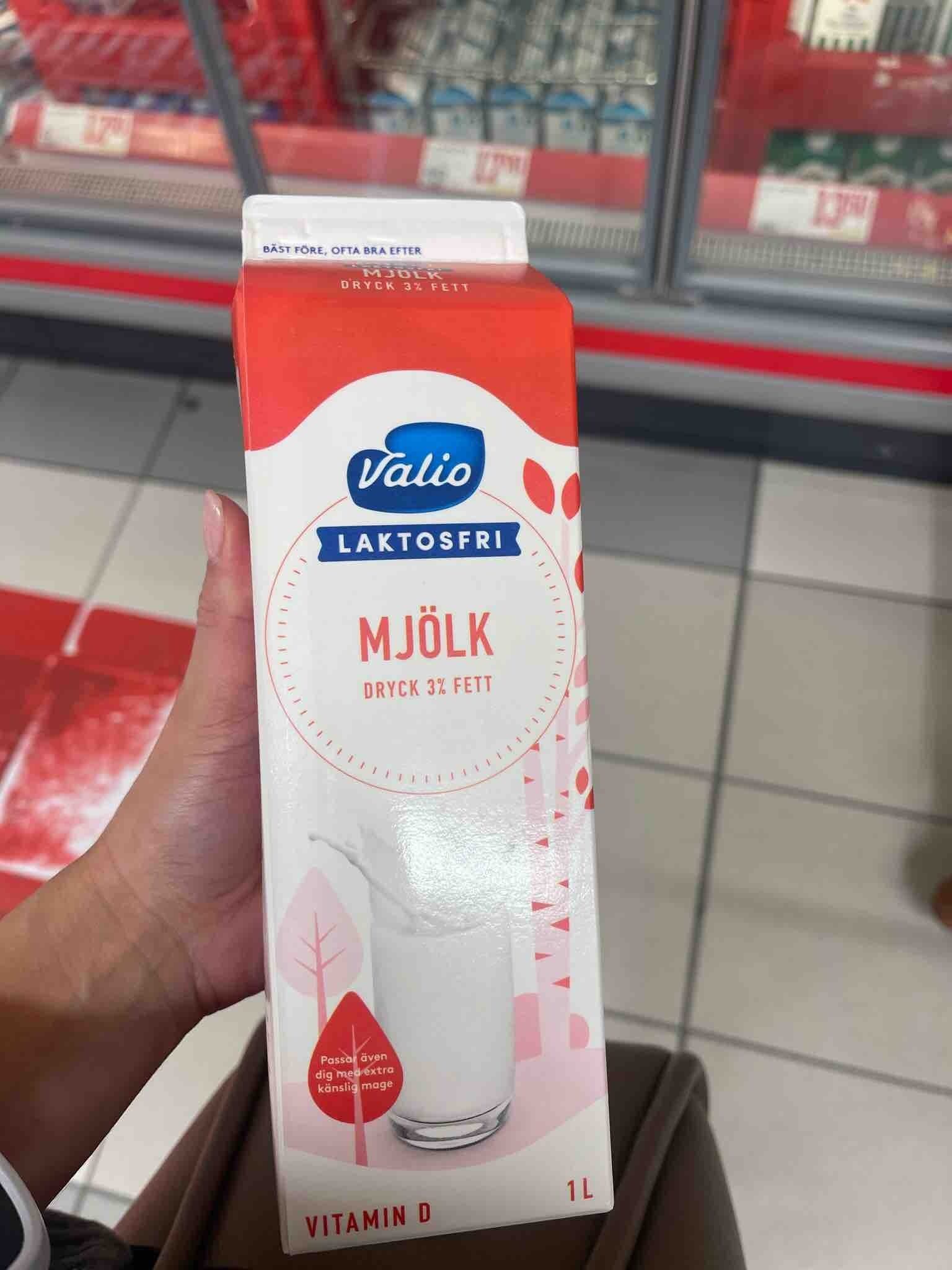 Valio Mjölk packshot
