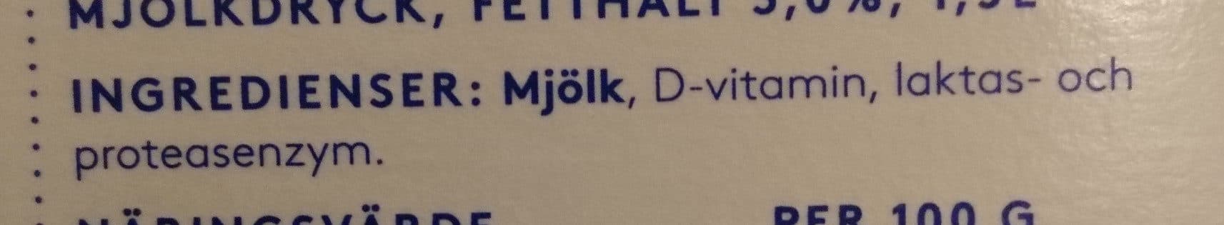 Valio Standardmjölk packshot