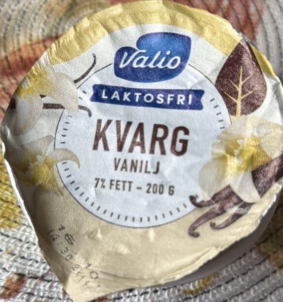 Valio LAKTOSFRI KVARG VANILJ packshot