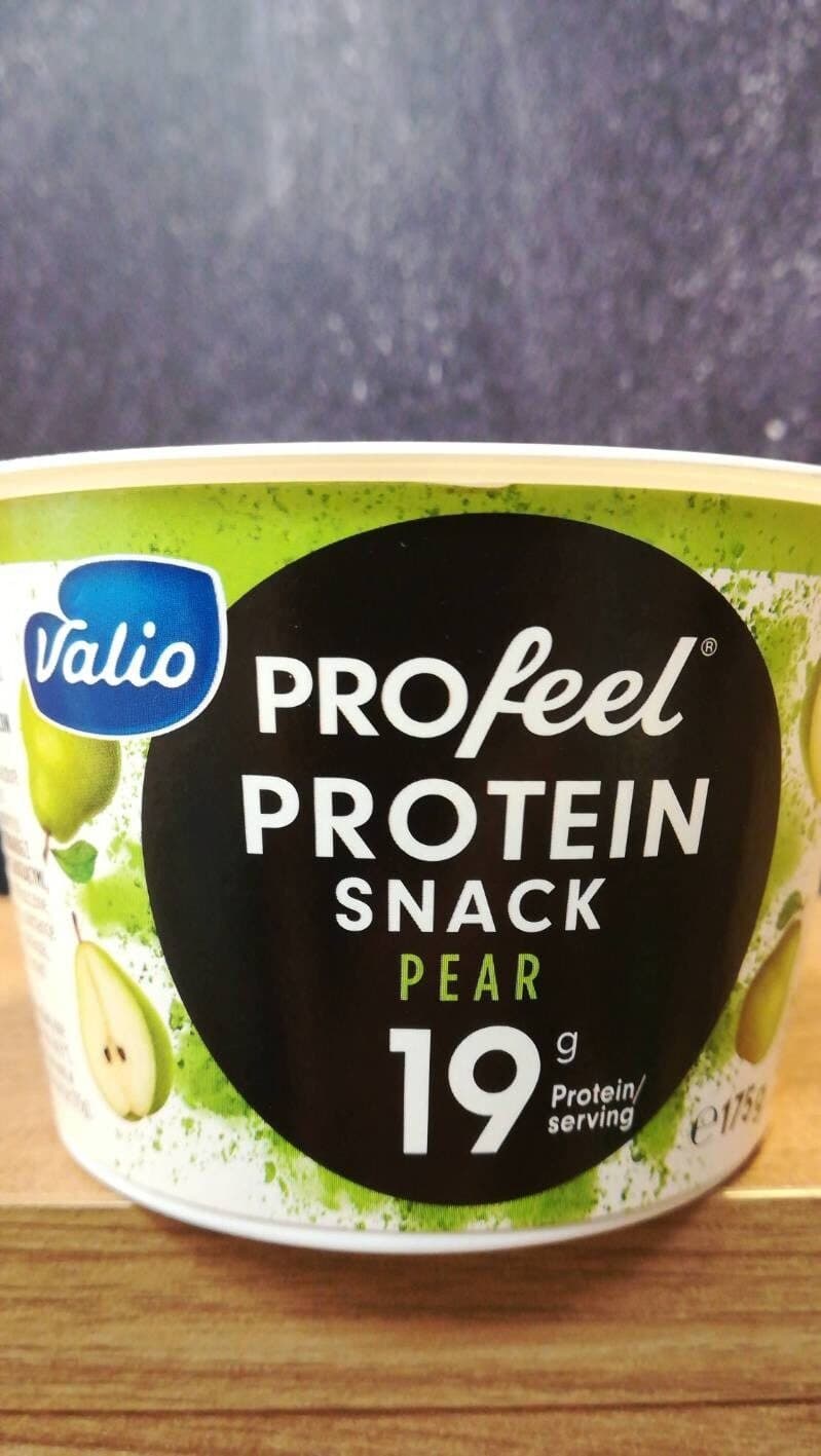 Valio Protein Snack de pera packshot