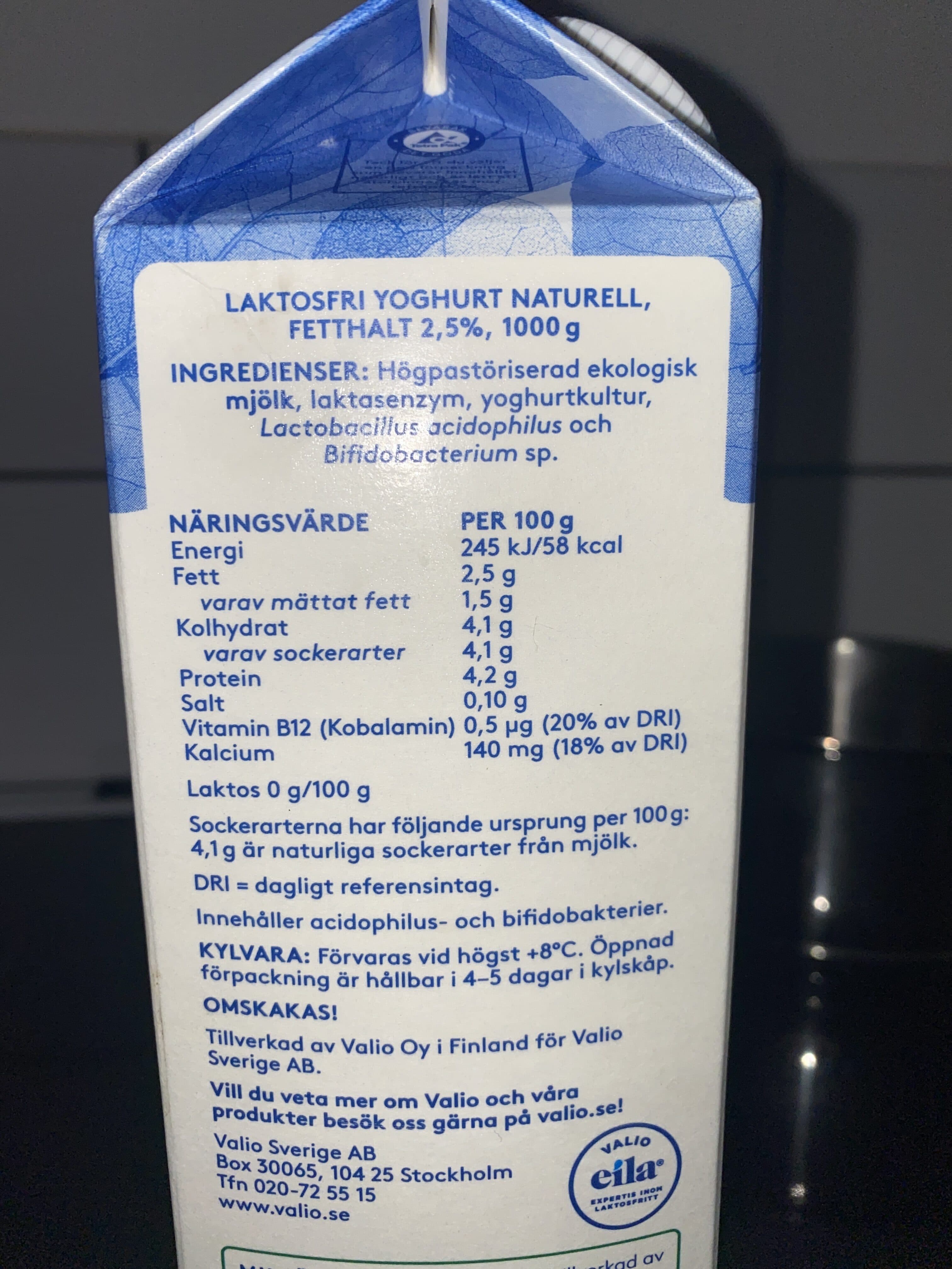 Valio 6408432102653 packshot