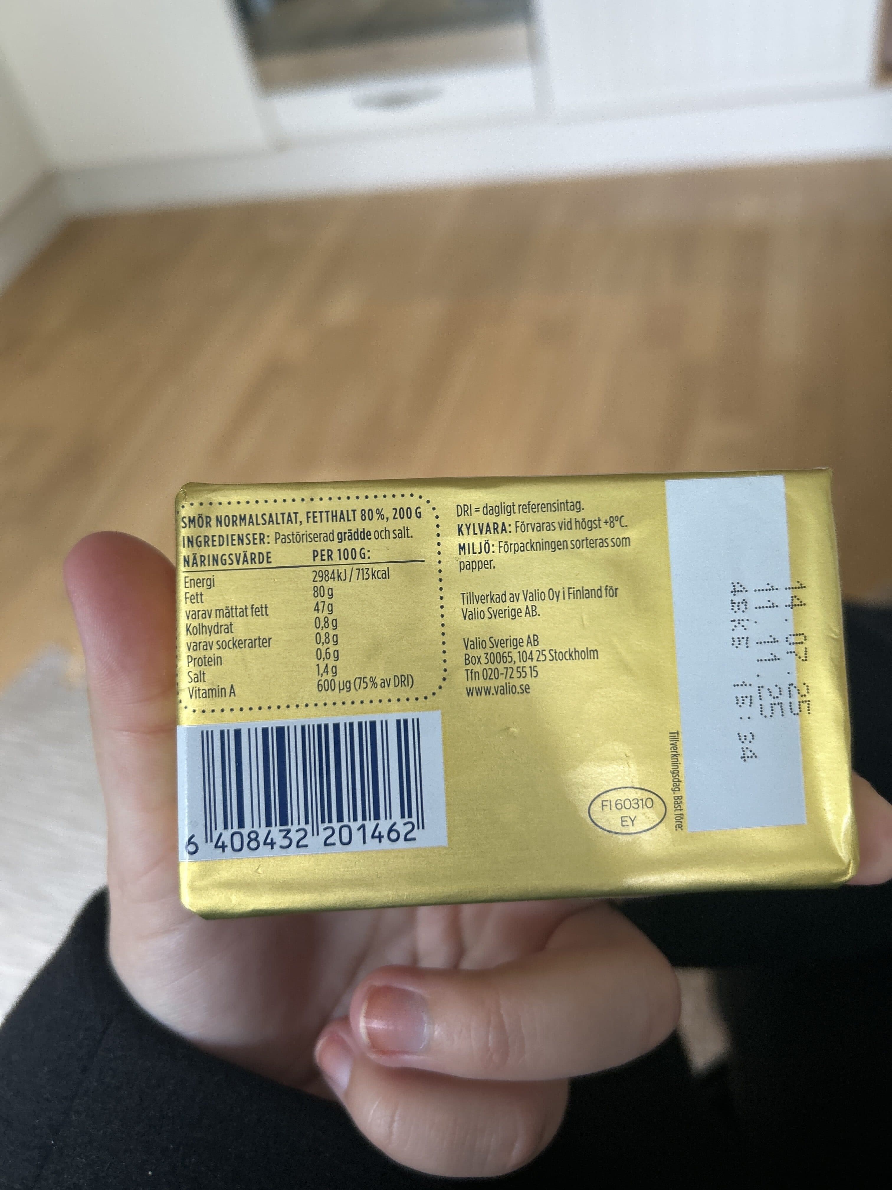 Valio Smör packshot