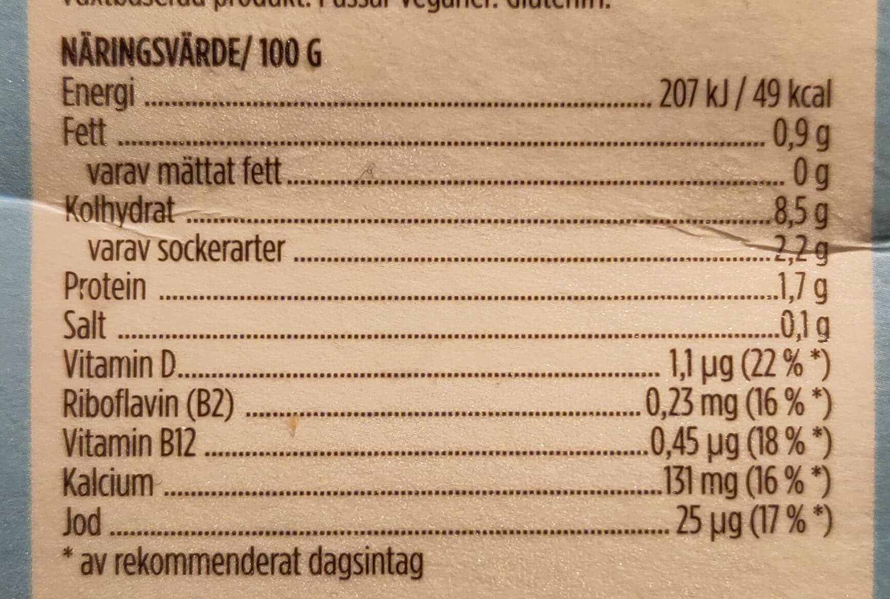 Valio oddlygood havregurt naturell packshot
