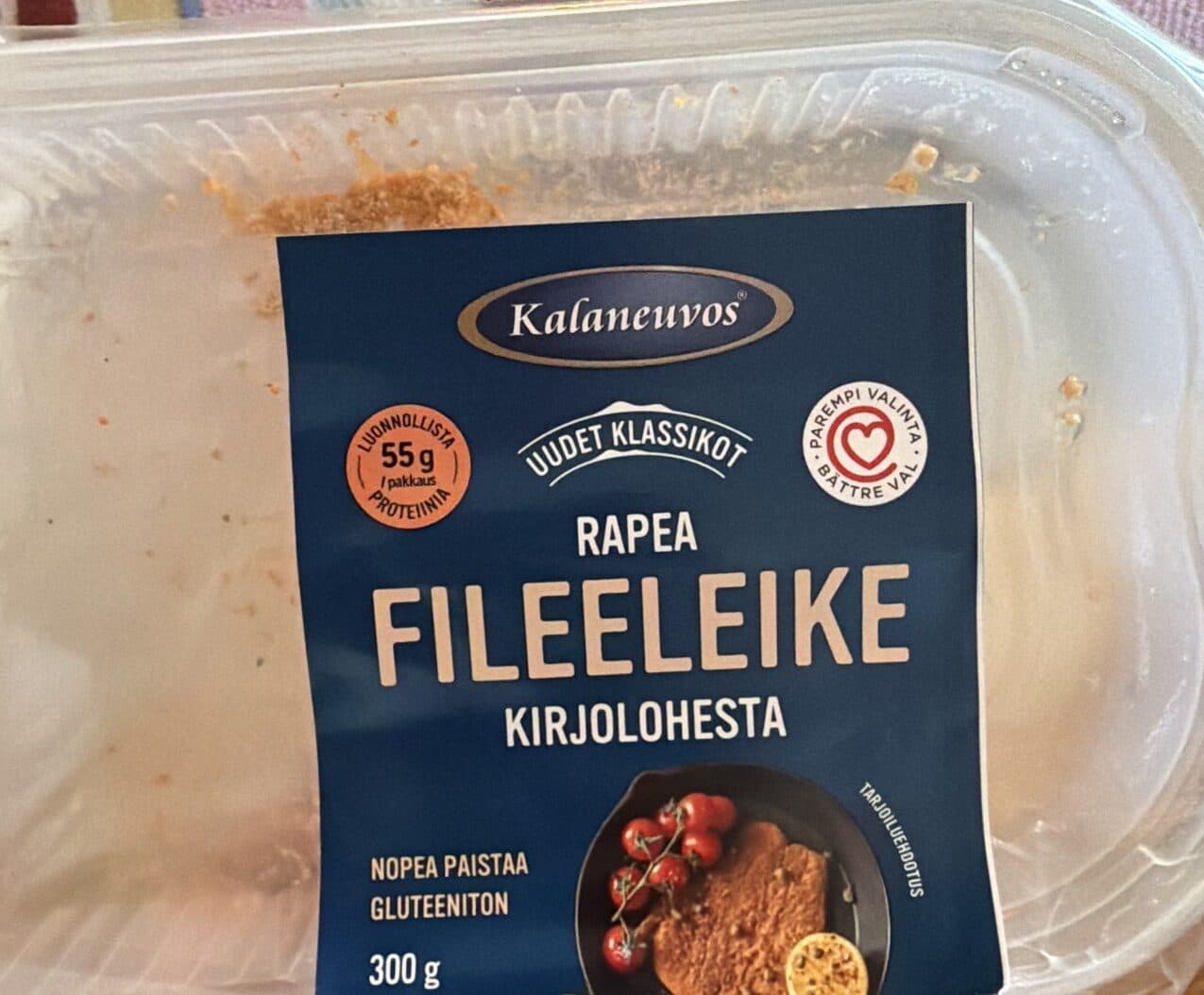 Kalaneuvos Rapea Lohi Fileeleike packshot