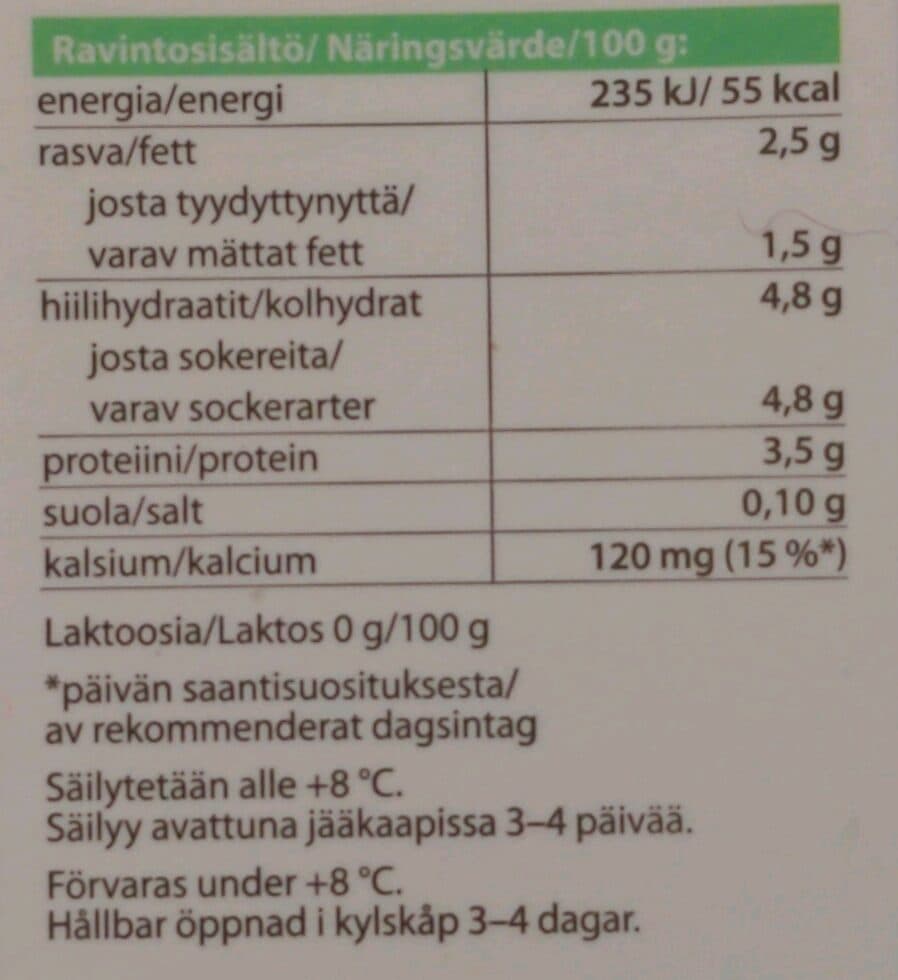 Juustoportti Vapaan lehmän AB-jogurtti packshot