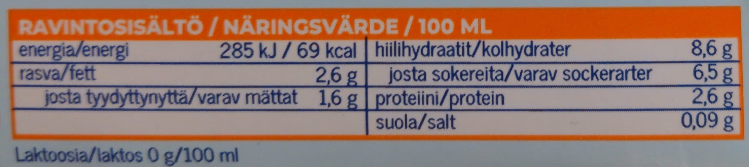 Juustoportti Juotava sokeroimaton kreikkalainen packshot