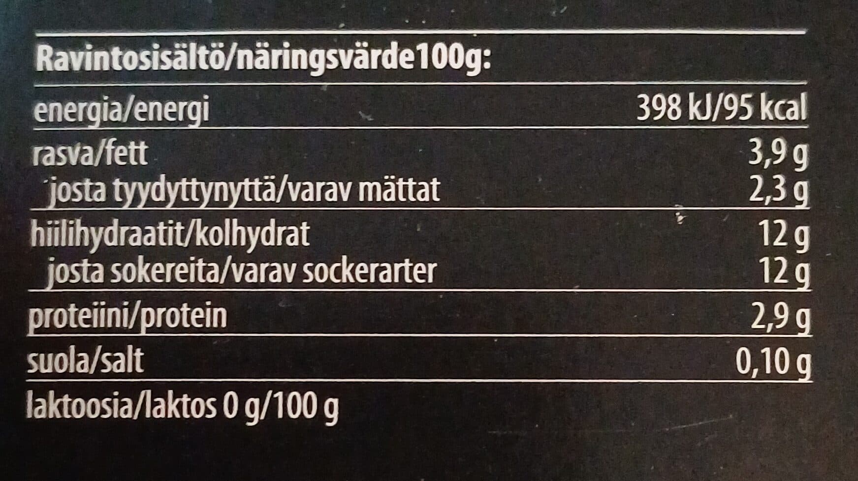 Juustoportti AB Jogurtti lakka packshot
