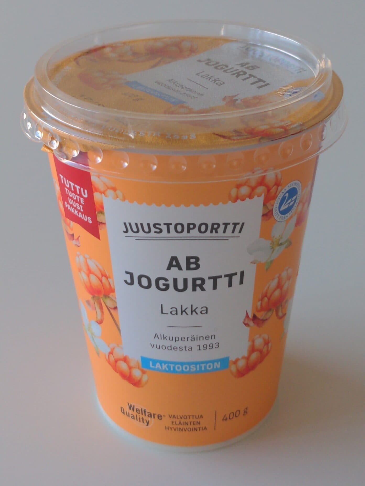 Juustoportti AB Jogurtti Lakka packshot