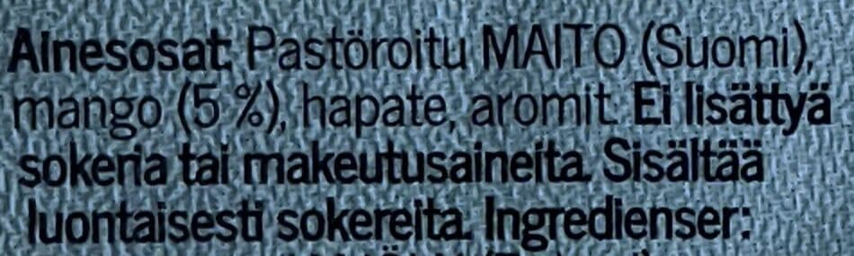 Juustoportti Hyvin sokeroimaton proteiini rahka mango packshot
