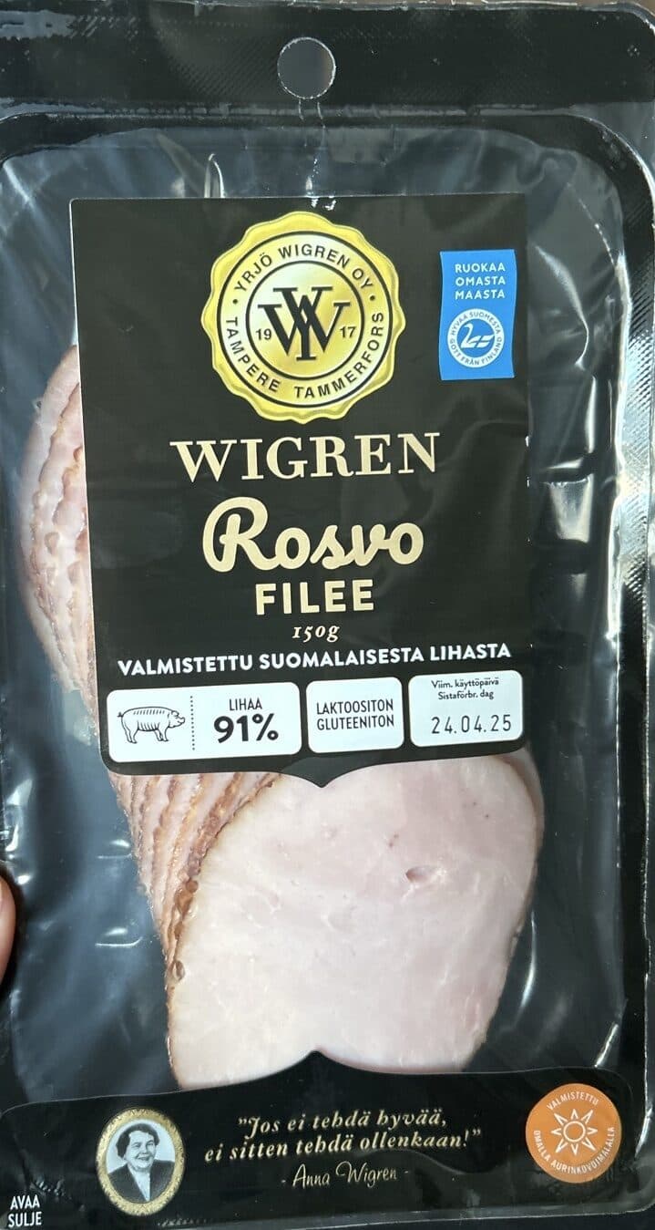 Wigren Rosvofilee packshot