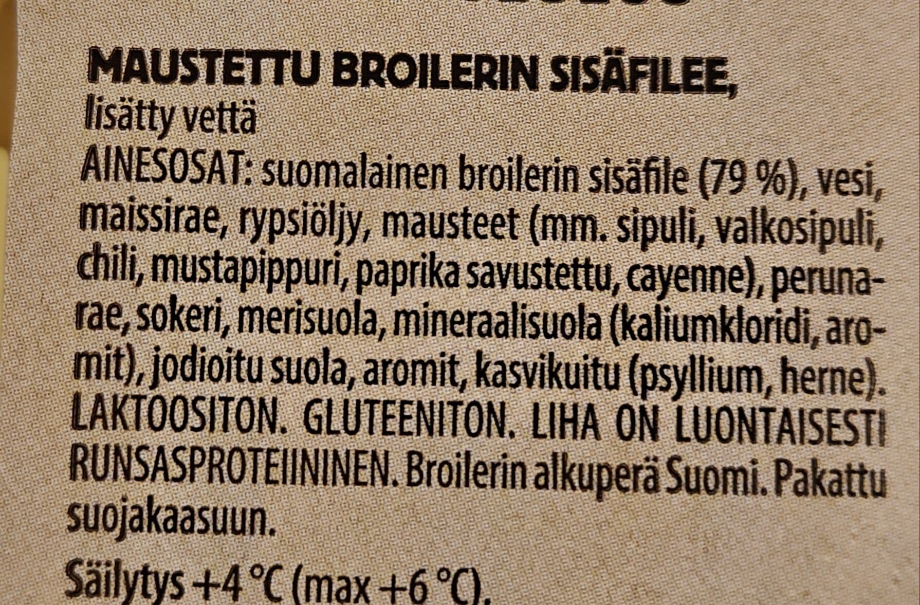 Kariniemen Kananpojan Nashville Hot Sisäfilee packshot