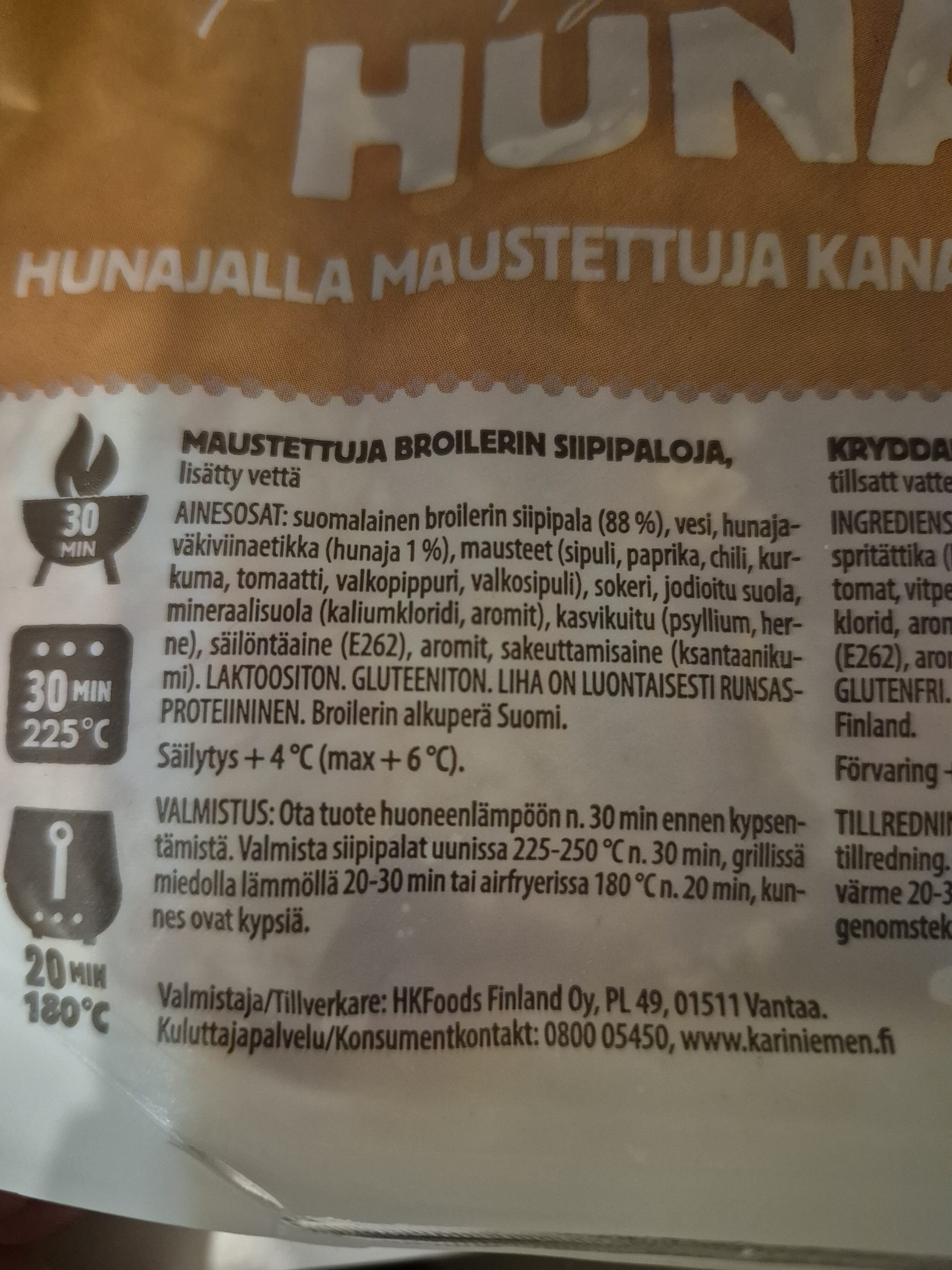 Kariniemi Hunajasiivet packshot