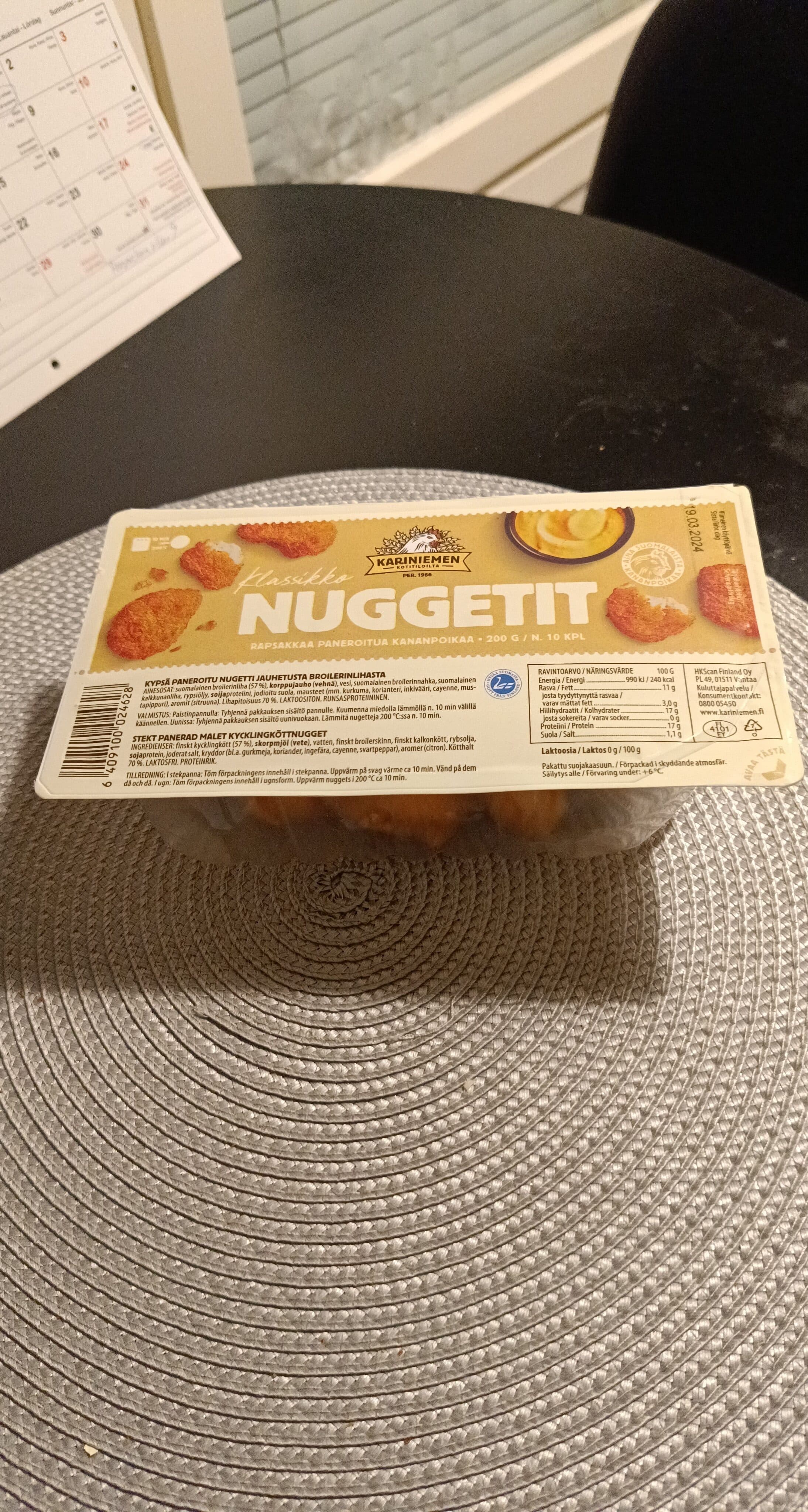 Kariniemen Kana Nuggetit packshot