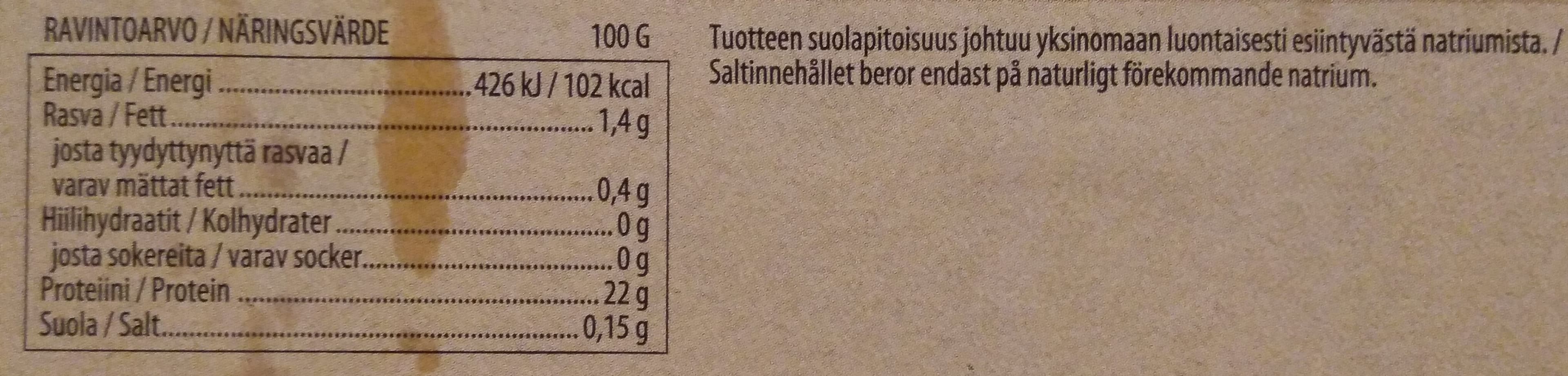 Kariniemen Kananpojan minuuttipihvi, maustamaton packshot