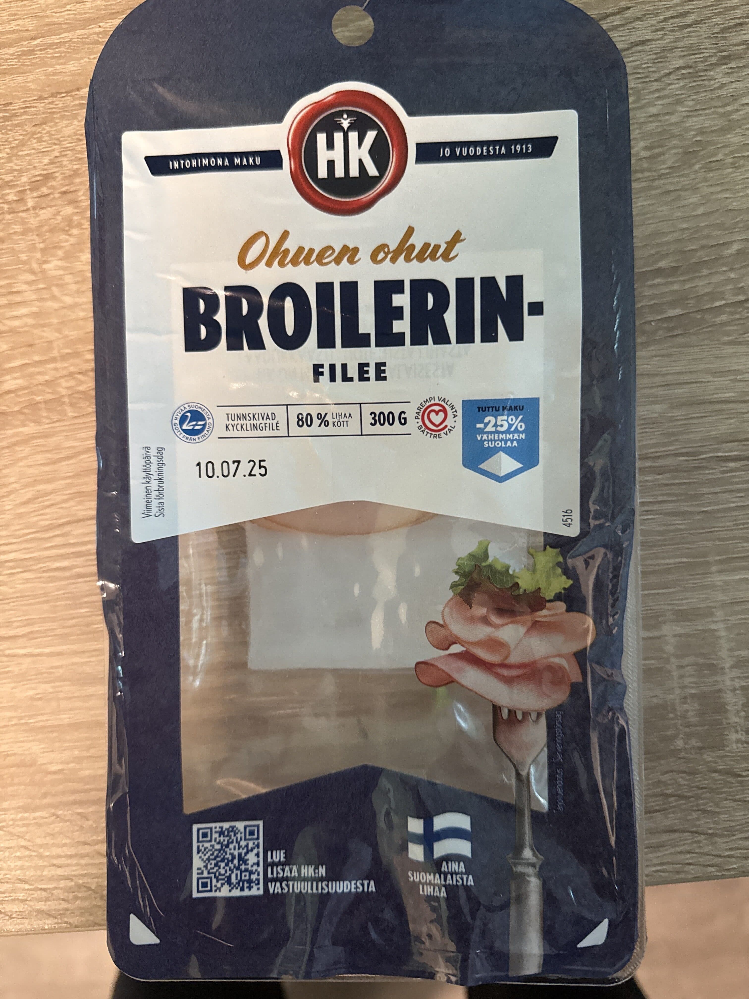 HK Ohuen Ohut Broilerinfilee packshot