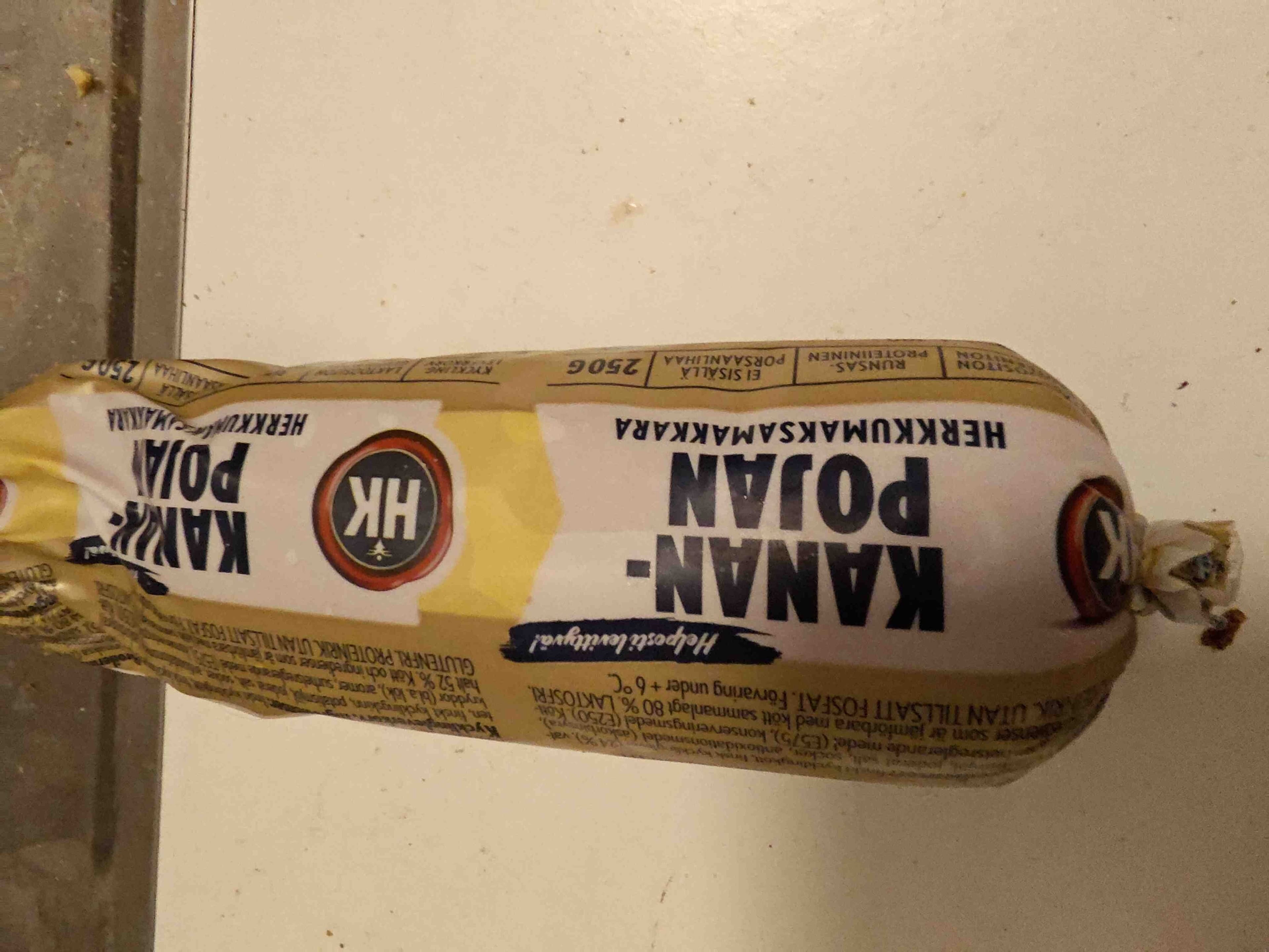 HK Kananpojan herkkumaksamakkara packshot