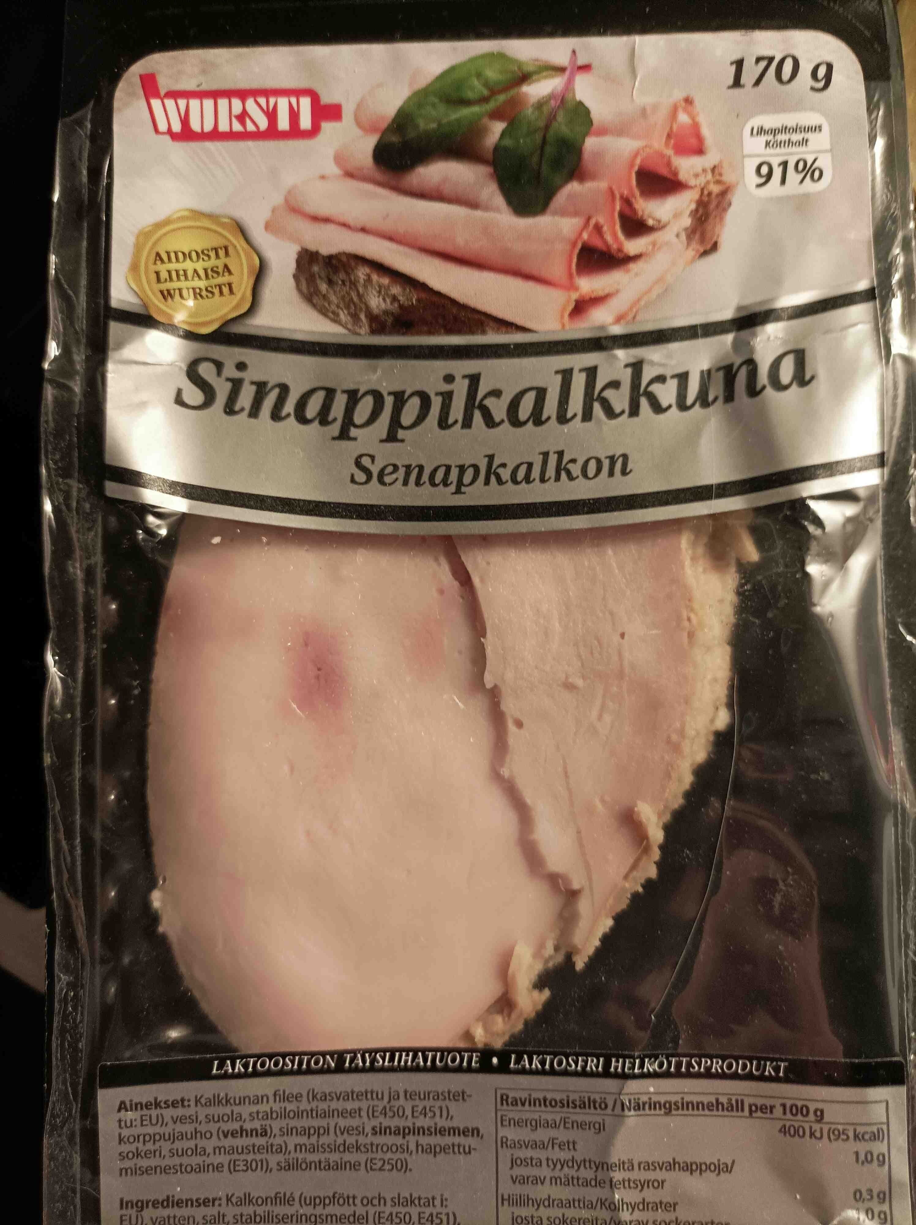 Wursti Sinappikalkkuna packshot