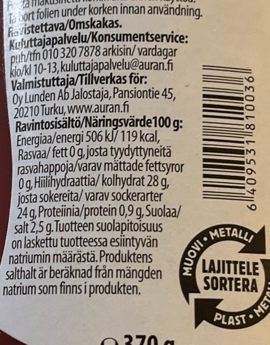 Auran Ketchup packshot