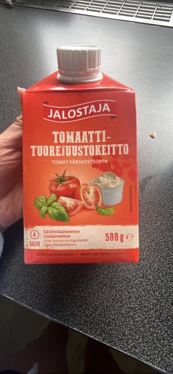 Jalostaja Tomaattituorejuustokeitto packshot