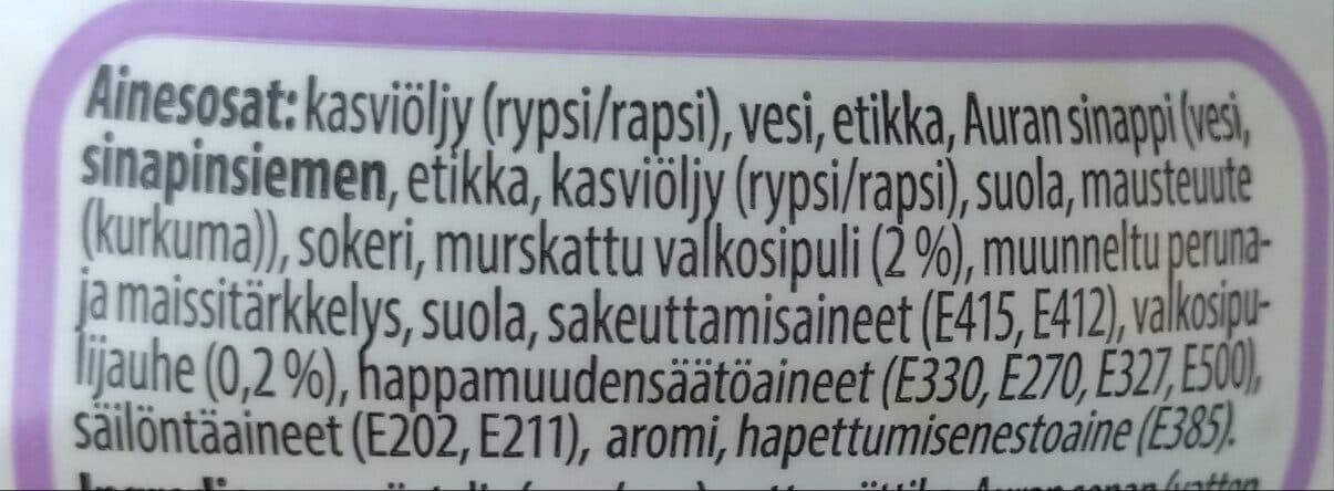 Auran Vegaaninen Valkosipulimajoneesi packshot