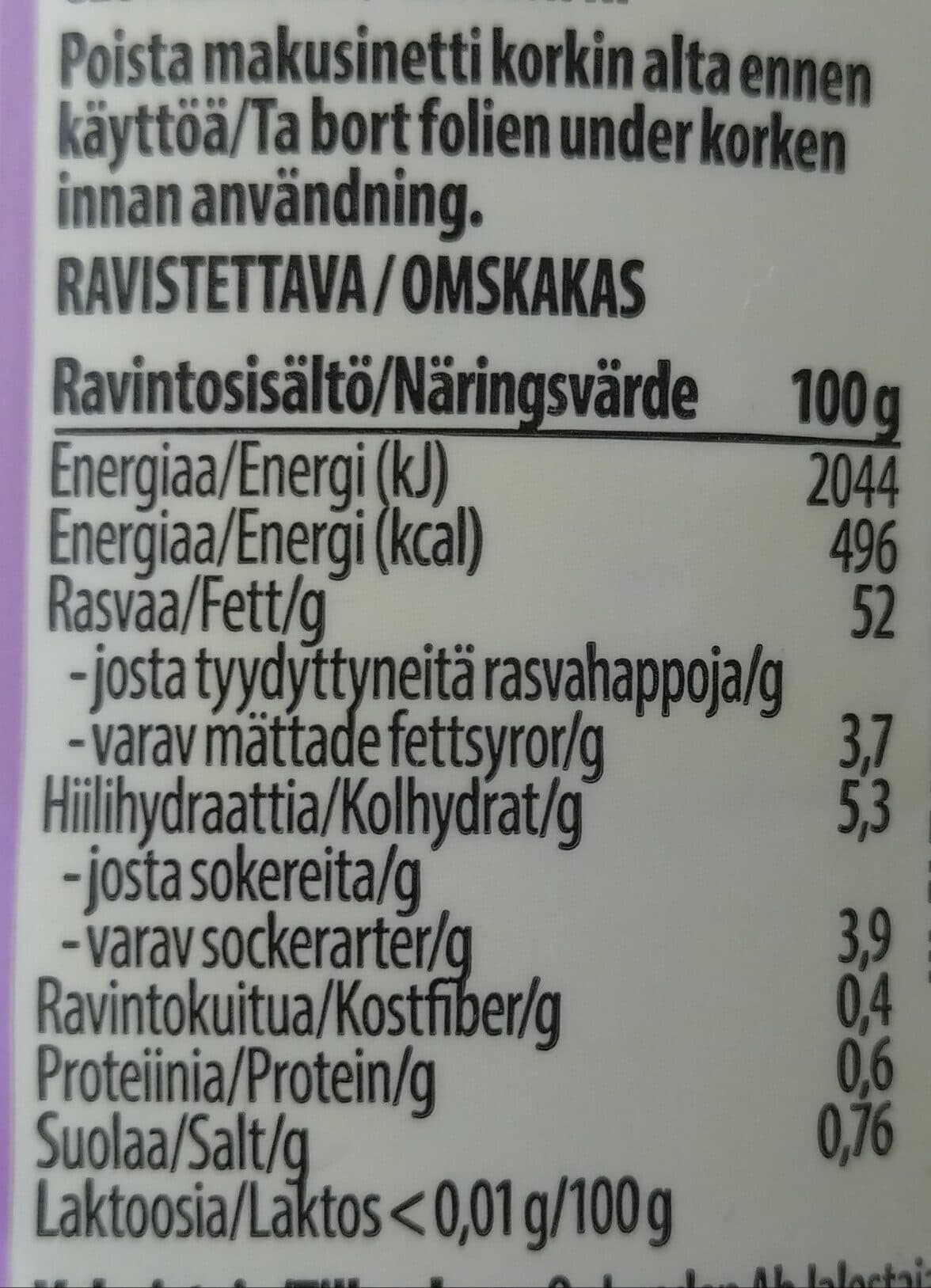 Auran Vegaaninen Valkosipulimajoneesi packshot