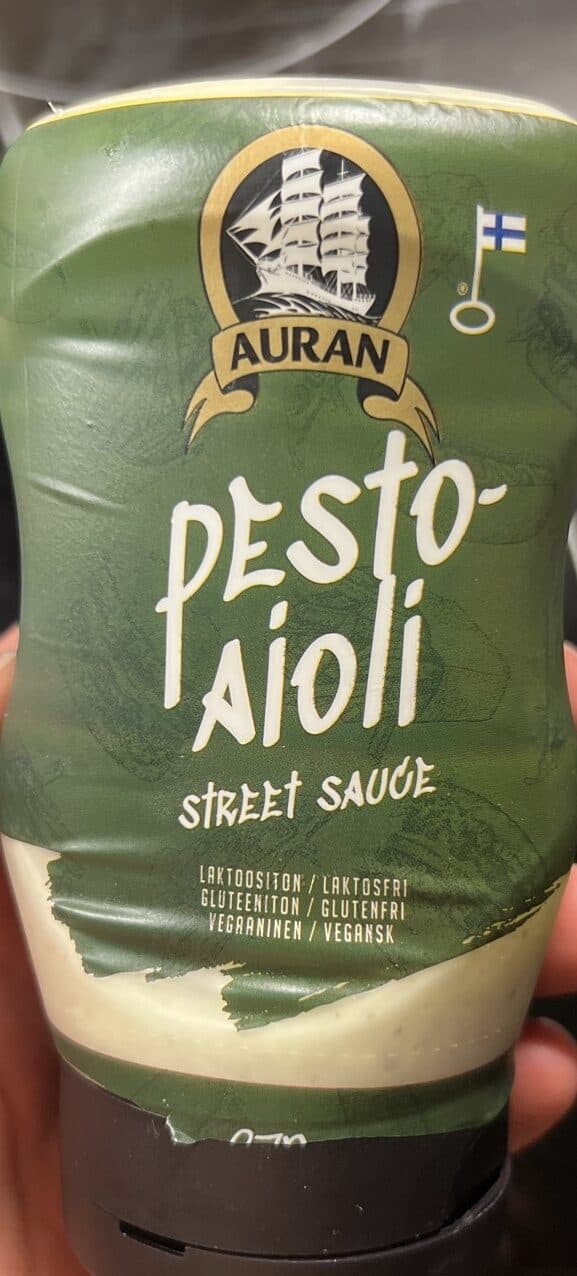 Auran Pesto Aioli packshot