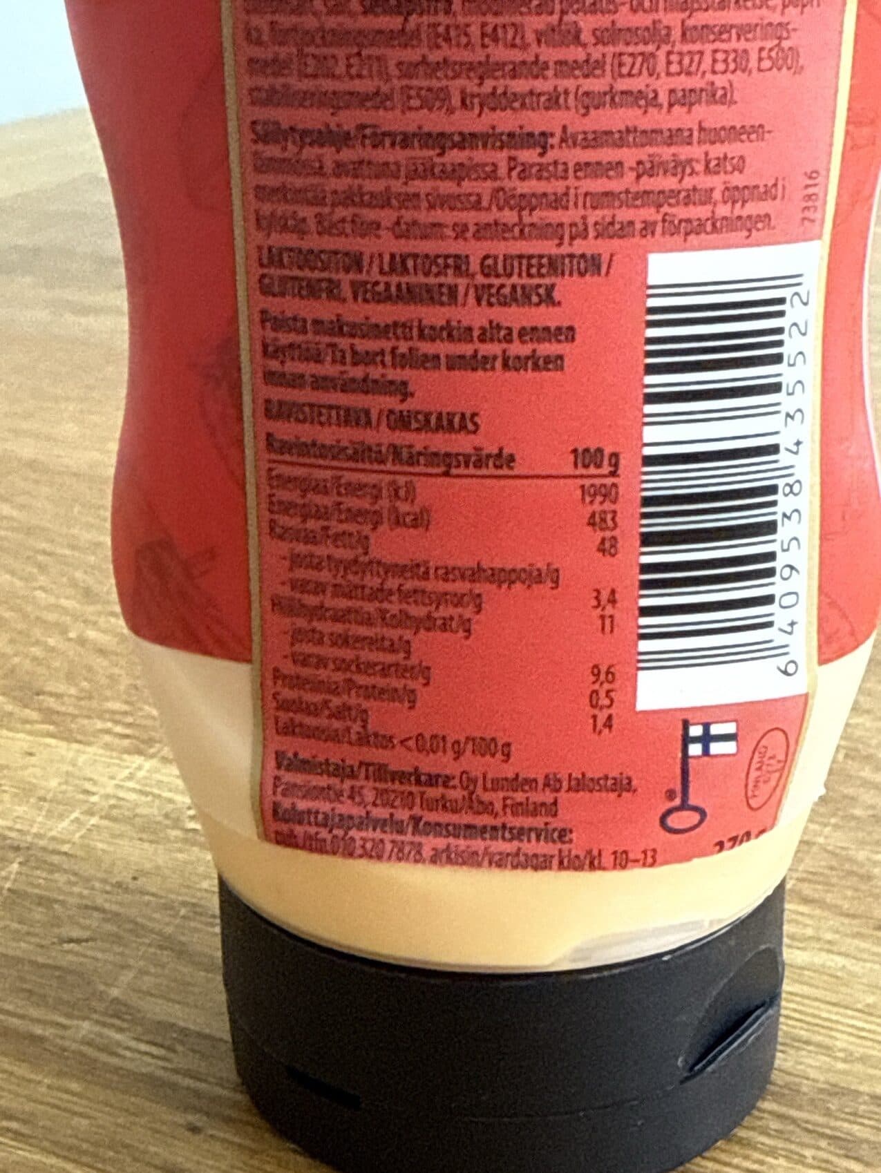 Auran Sriracha Street Sauce packshot