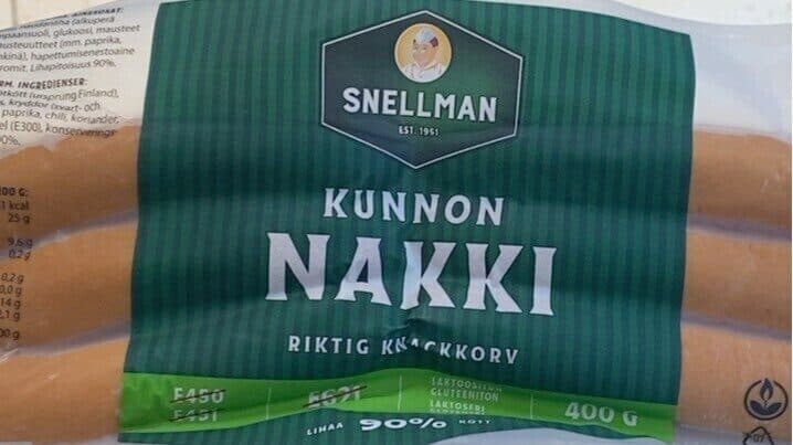 Snellman Kunnon Nakki packshot