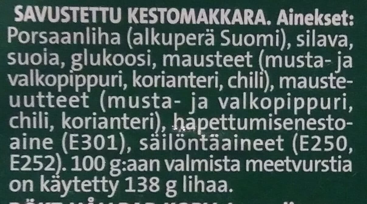 SNELLMAN Kotimainen meetvursti packshot
