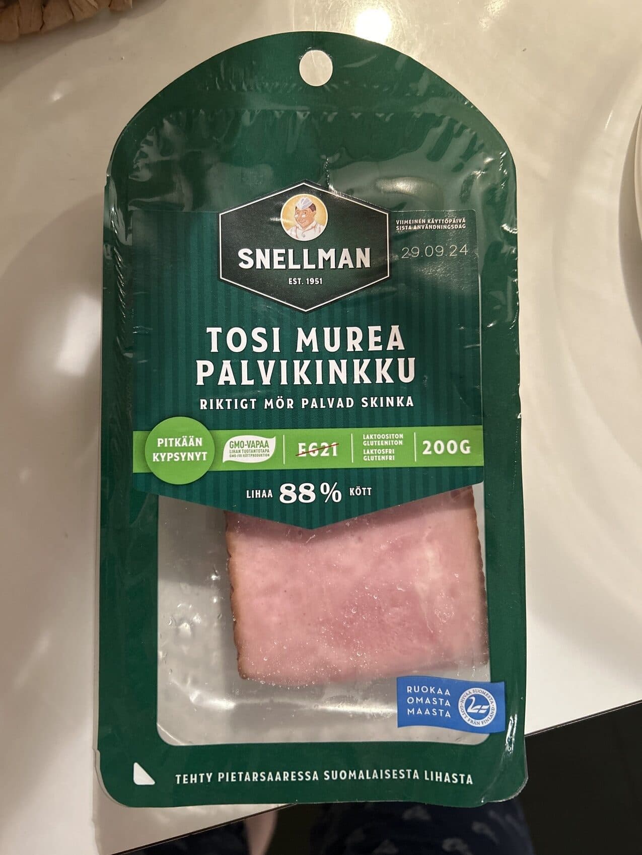 Snellman Tosi Murea Palvikinkku packshot