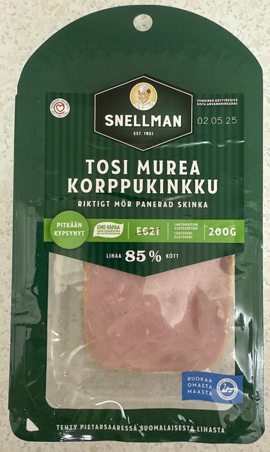 Snellman Tosi murea korppukinkku packshot