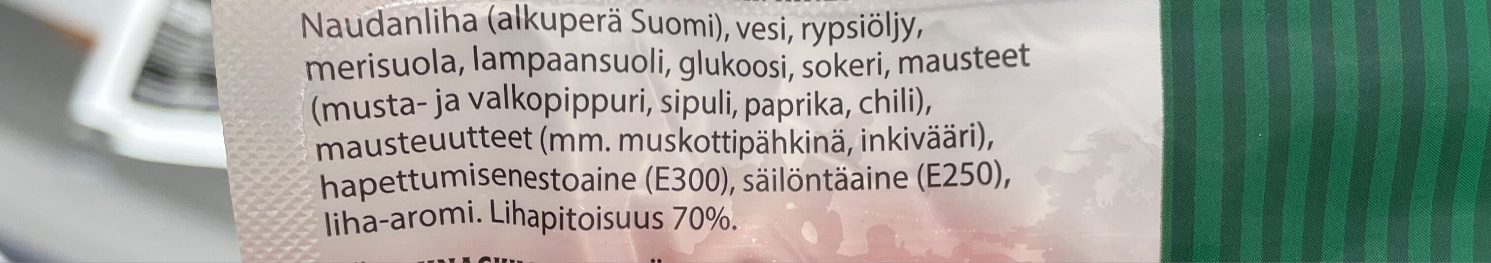 Snellman Kunnon Nakki Nauta packshot